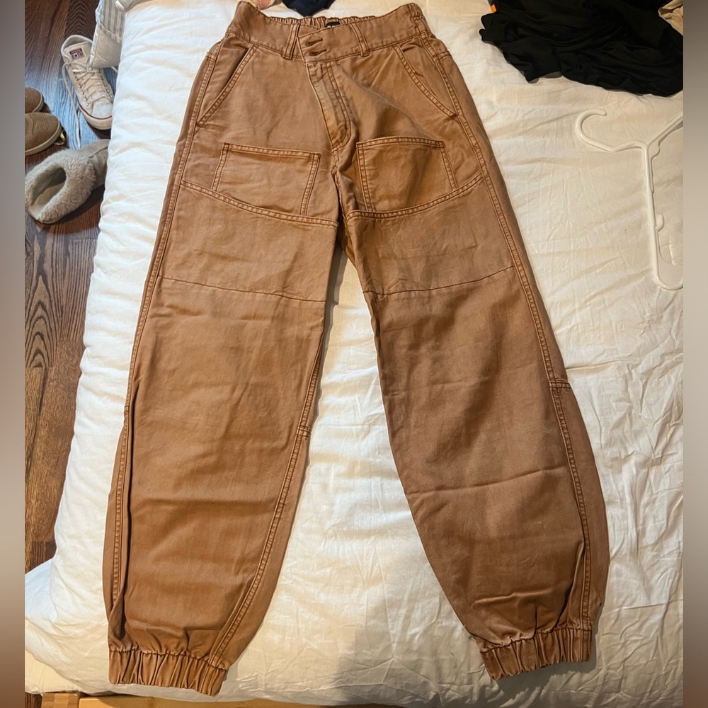 Urban Outfitters tan cargo pants
